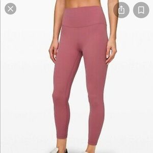Excellent Condition- SZ 6- LULULEMON ALIGN 25” Moss Rose